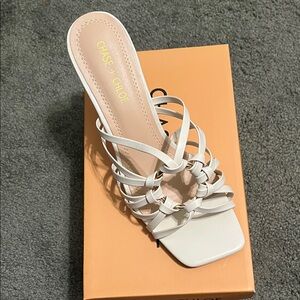 Chase + Chloe Nude Heels